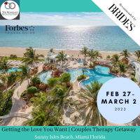 Getting the Love You Want®: Couples Workshop- Tropical Imago Marriage Therapy Retreat in Miami, Florida including 5 star accomodations and meals
