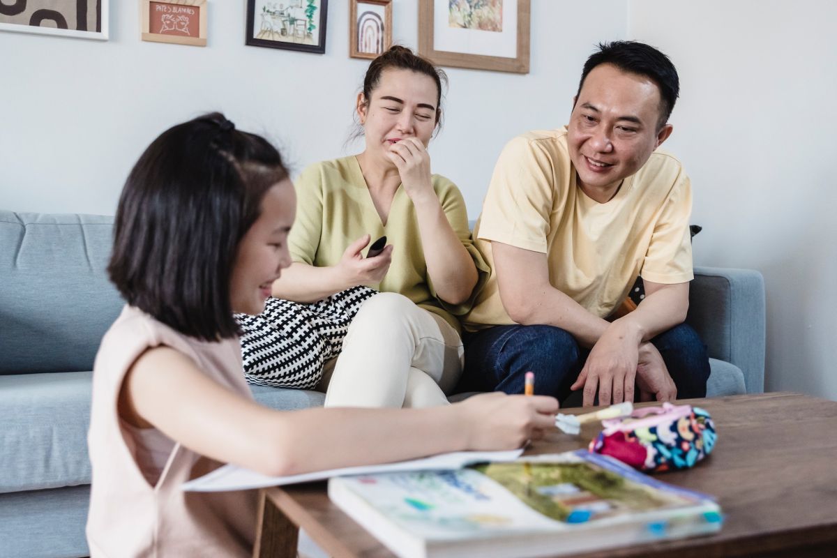parents and child